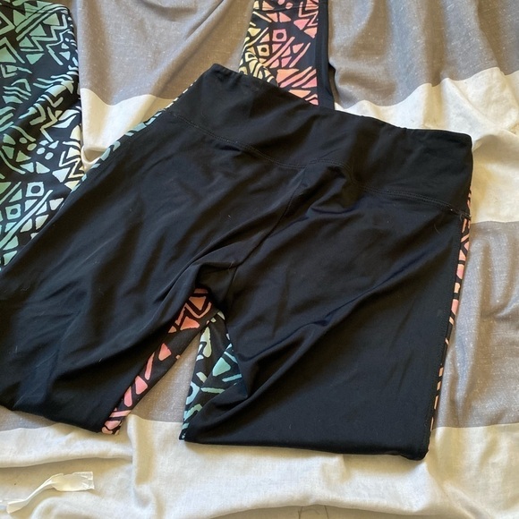 💋Onzie rainbow full length leggings💋 - Picture 3 of 4